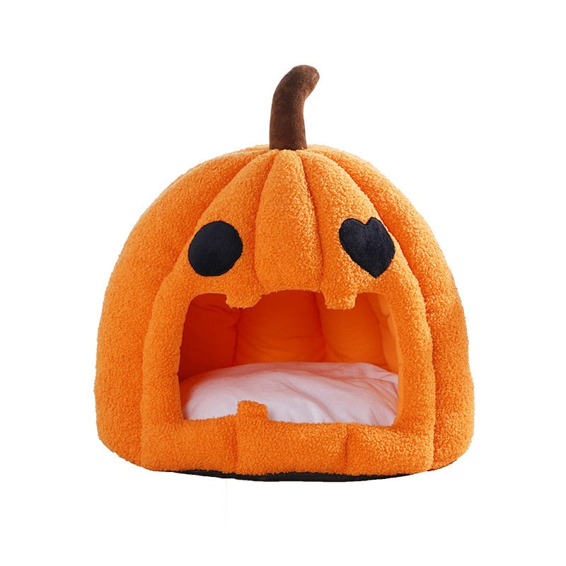 Cat Pumpkin Bed