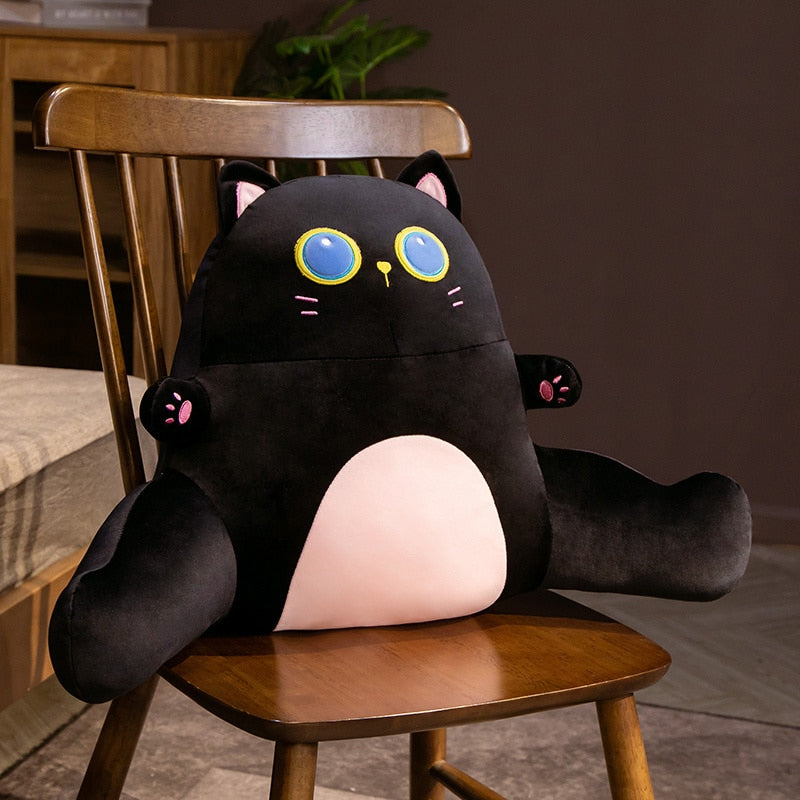 Cat Reading Pillow