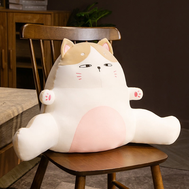 Cat Reading Pillow