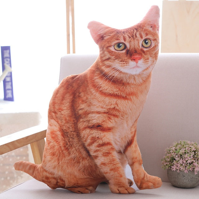 Cat Shaped Pillow