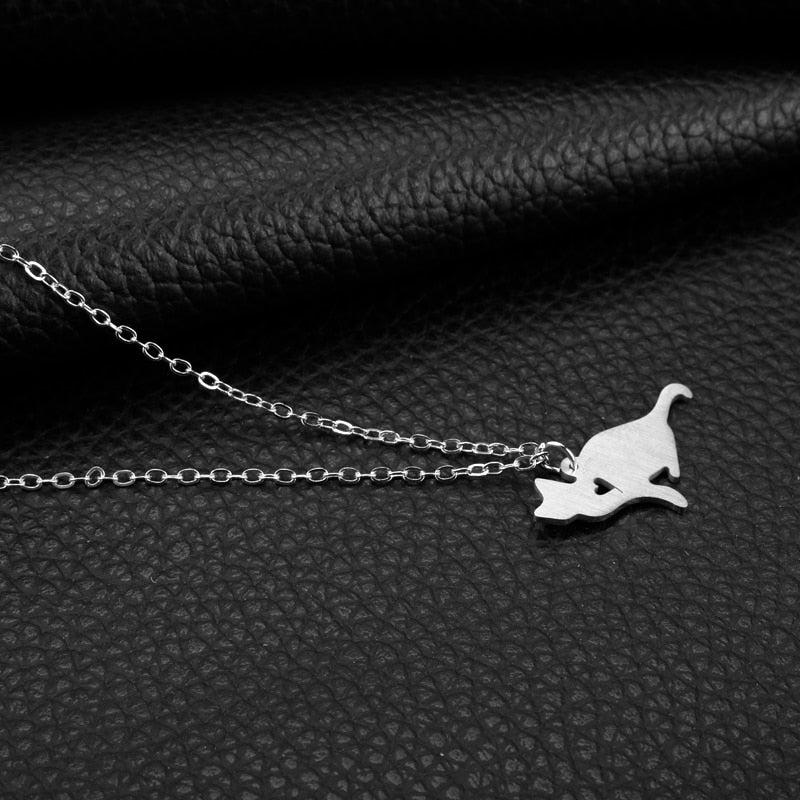 Cat Silhouette Necklace