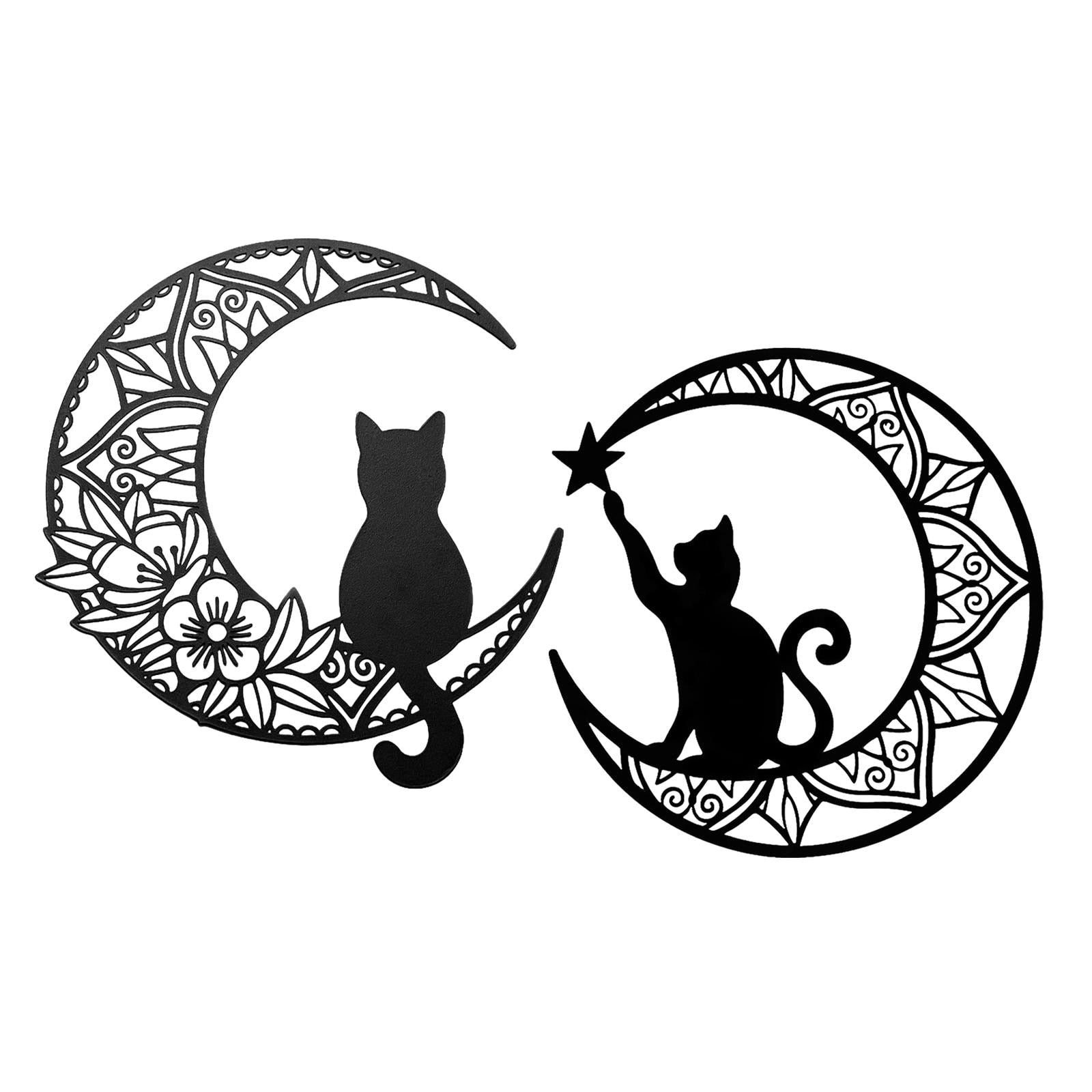 Cat Silhouette Wall Art