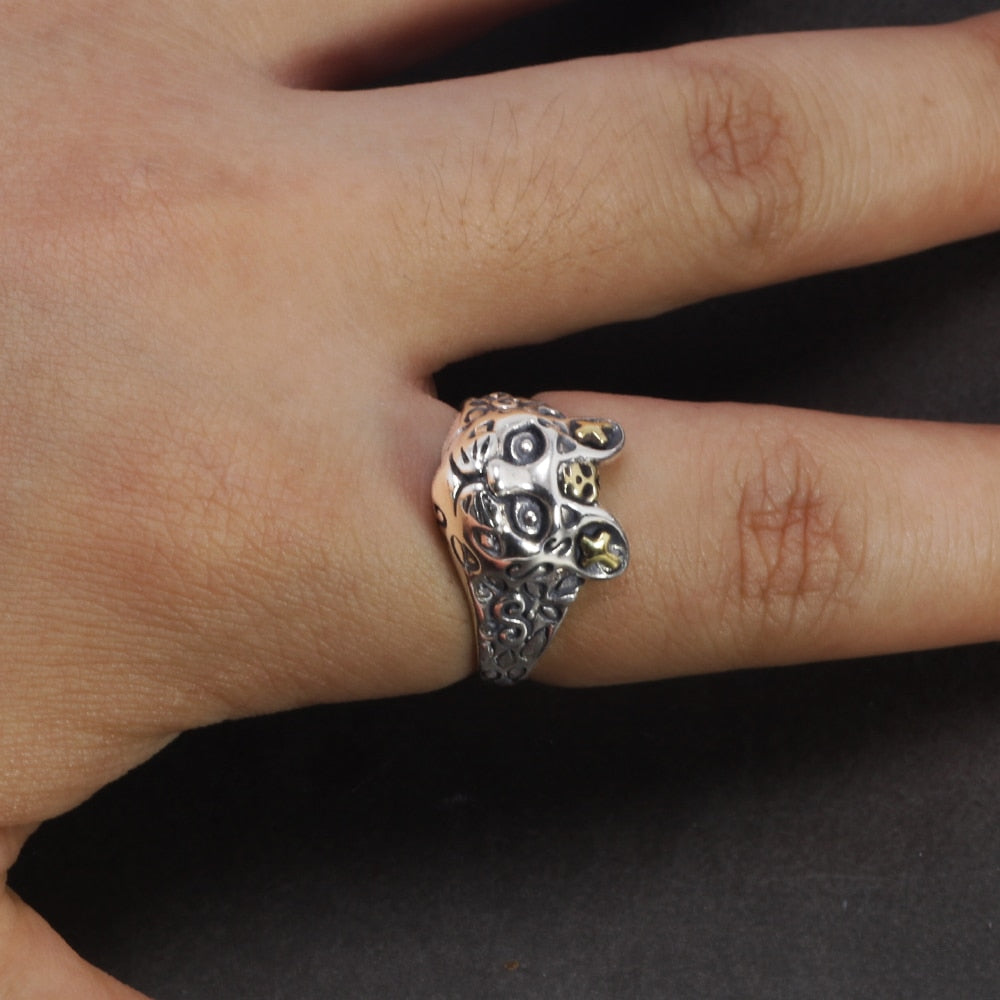 Cat Skull Ring