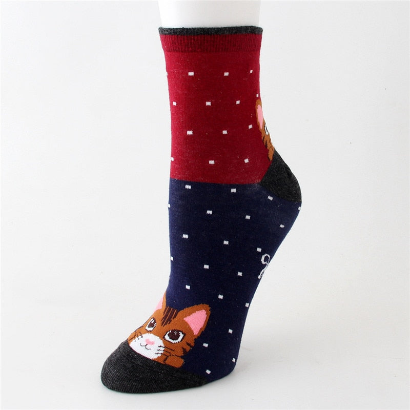 Cat Slipper Socks