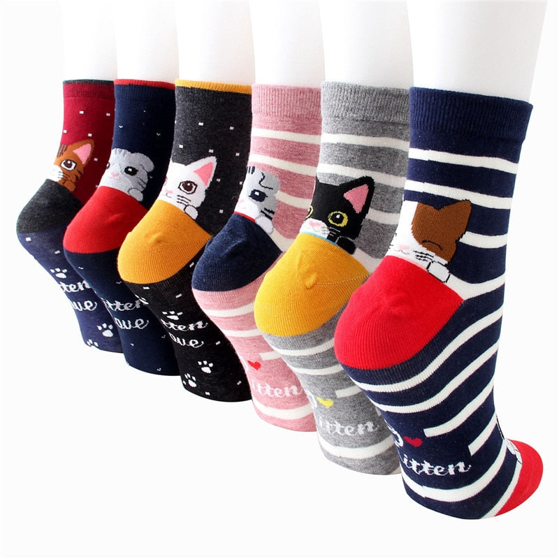 Cat Slipper Socks