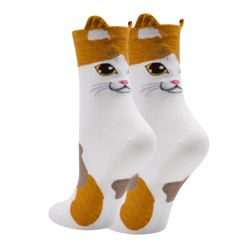 Cat Socks with Ears