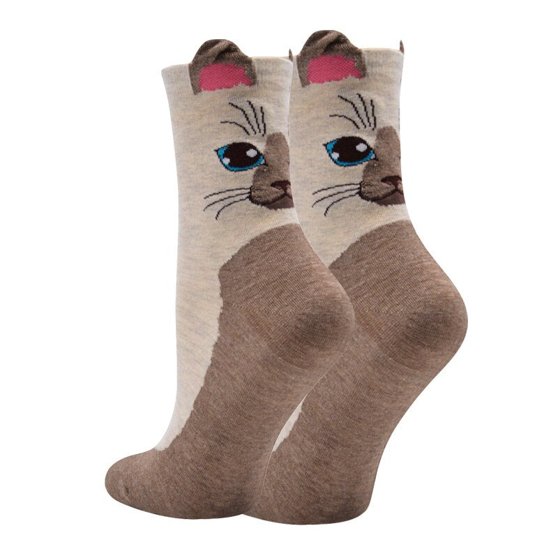 Cat Socks with Ears
