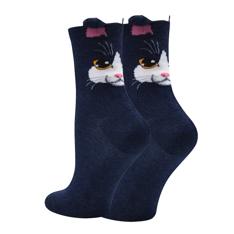 Cat Socks with Ears