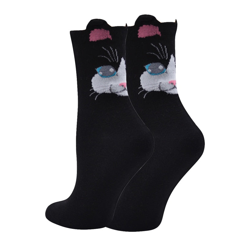 Cat Socks with Ears