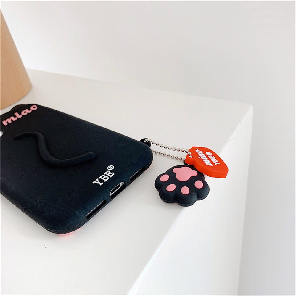 Cat Tail iPhone Case