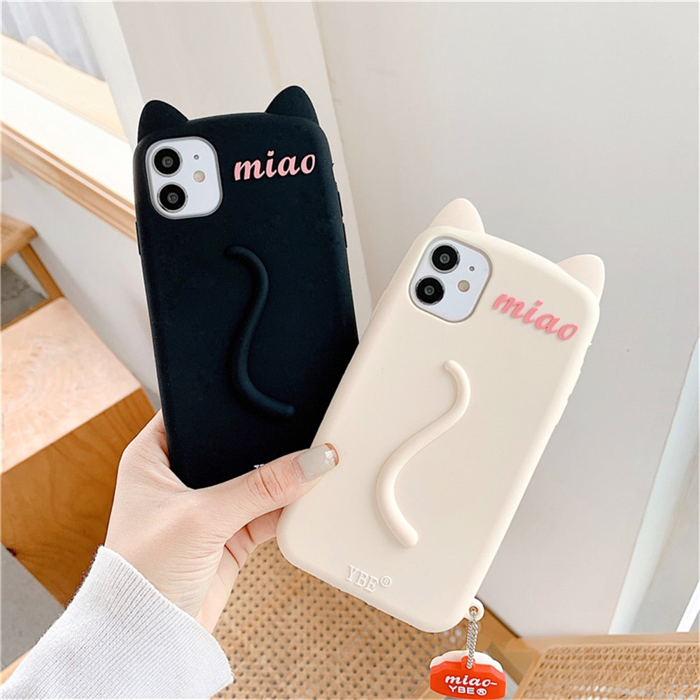 Cat Tail iPhone Case