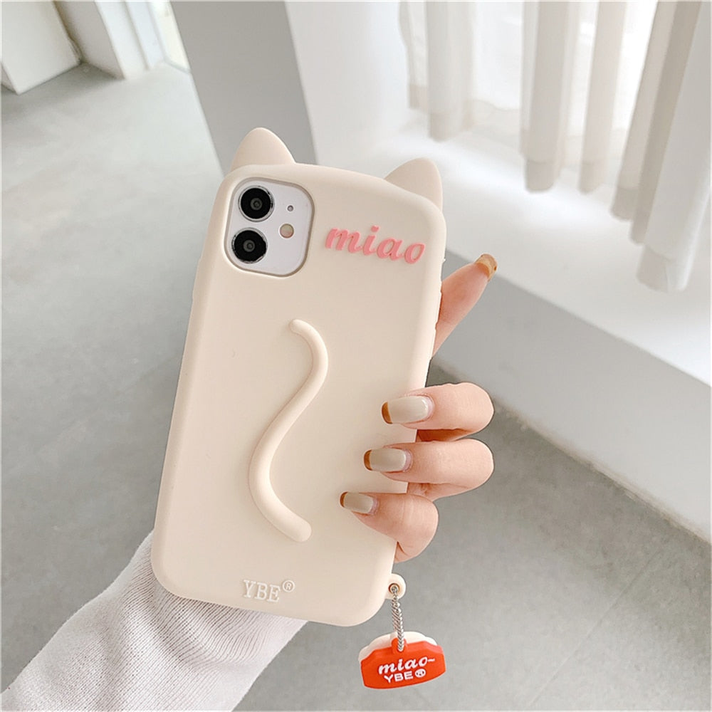 Cat Tail iPhone Case