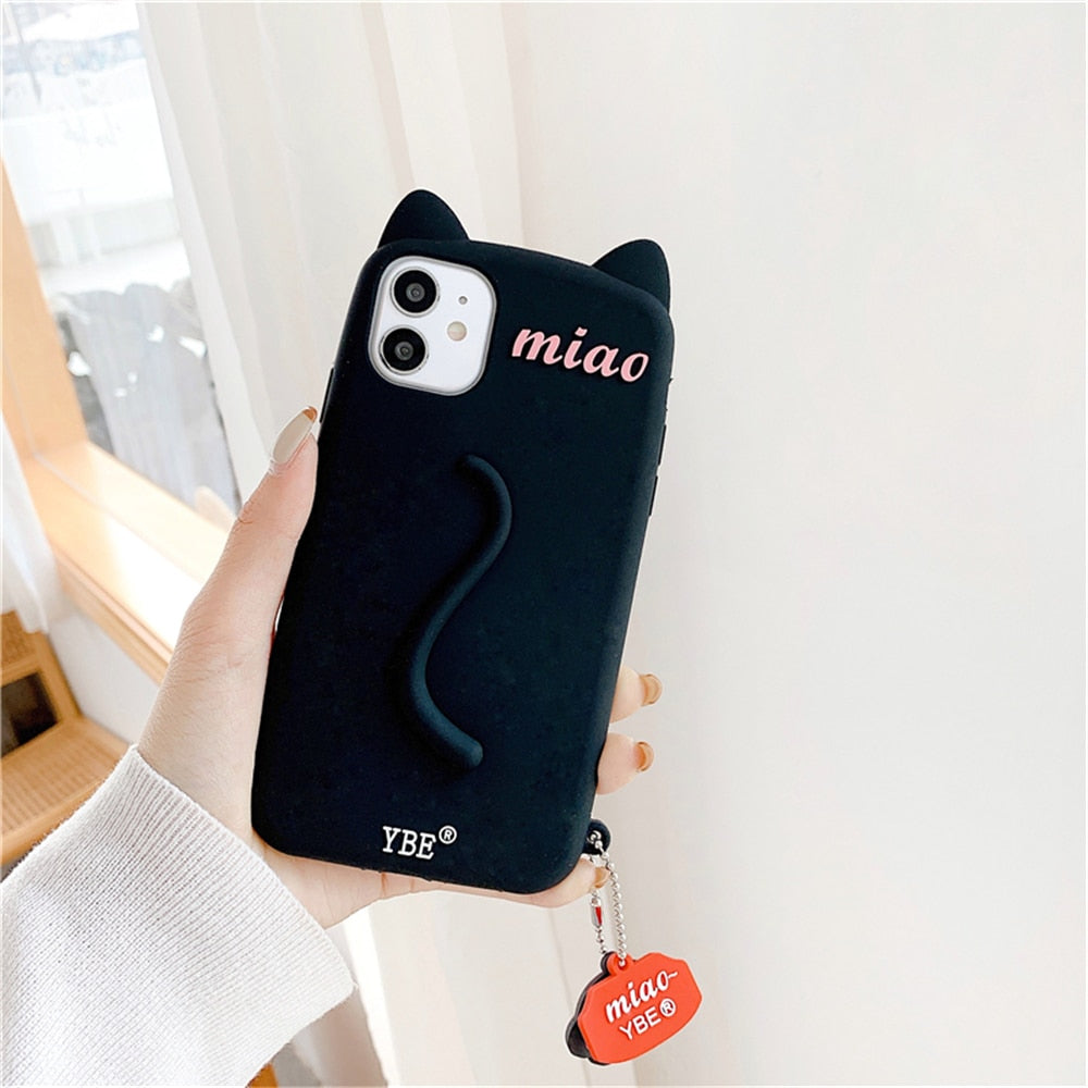 Cat Tail iPhone Case