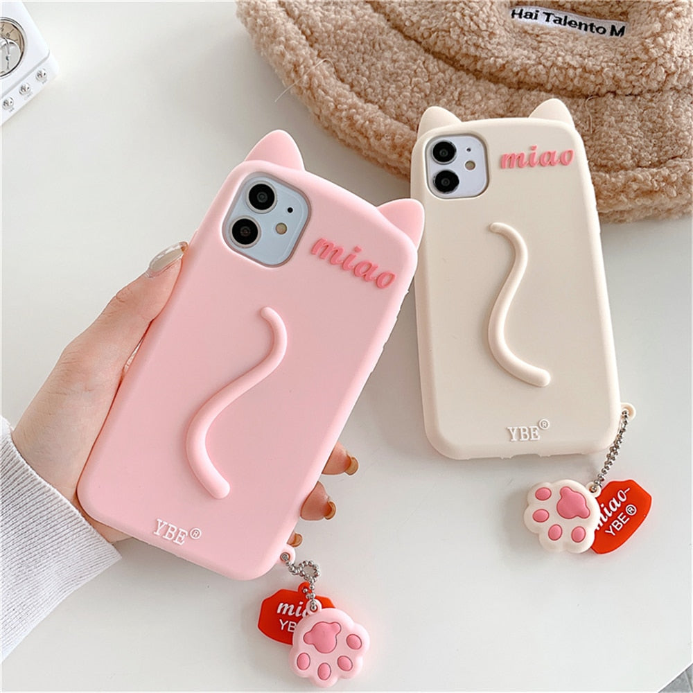 Cat Tail iPhone Case