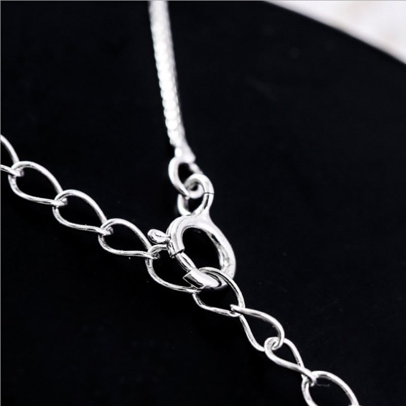 Cat Tail Moon Necklace