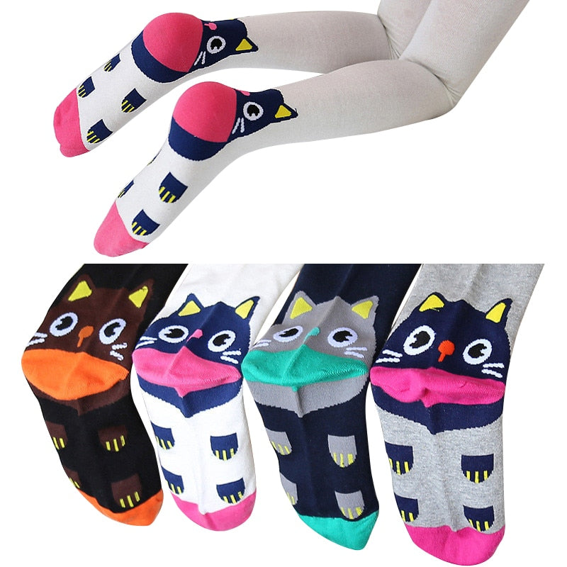 Cat Thigh High Socks
