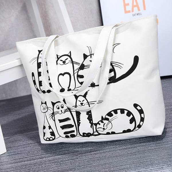 Cat Tote Bag