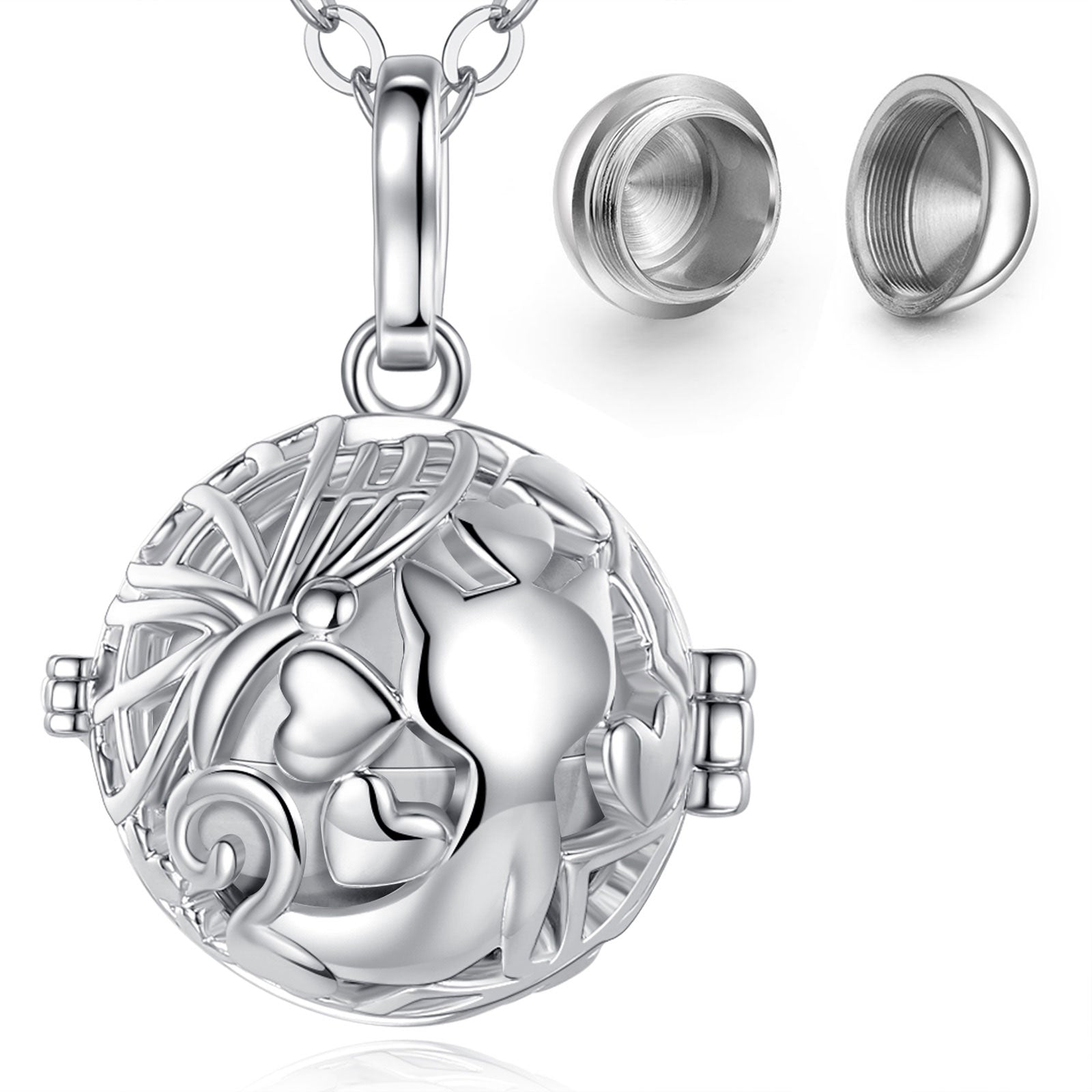 Cat Urn Necklace