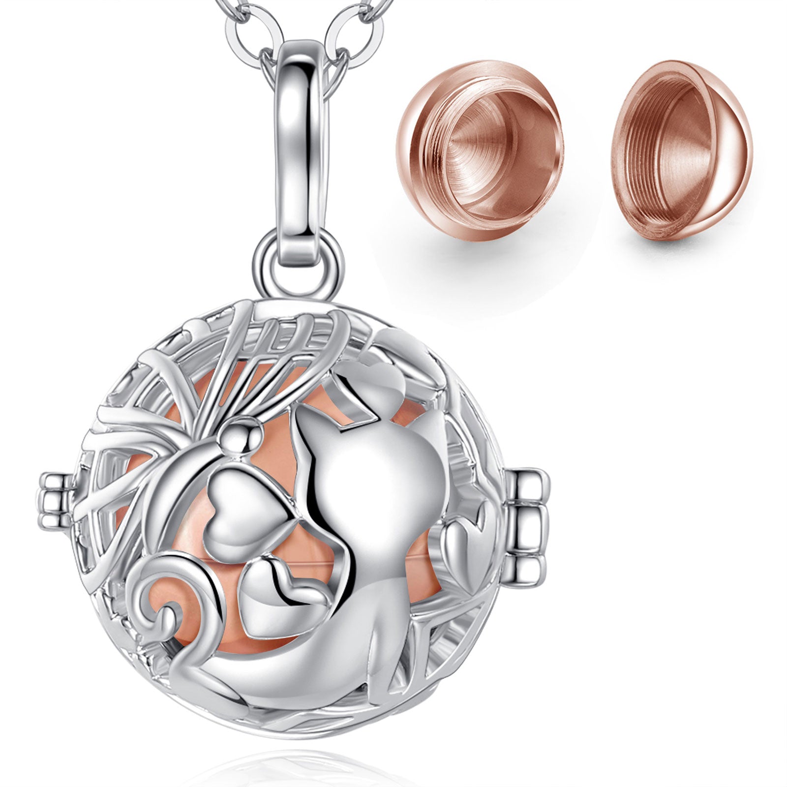 Cat Urn Necklace