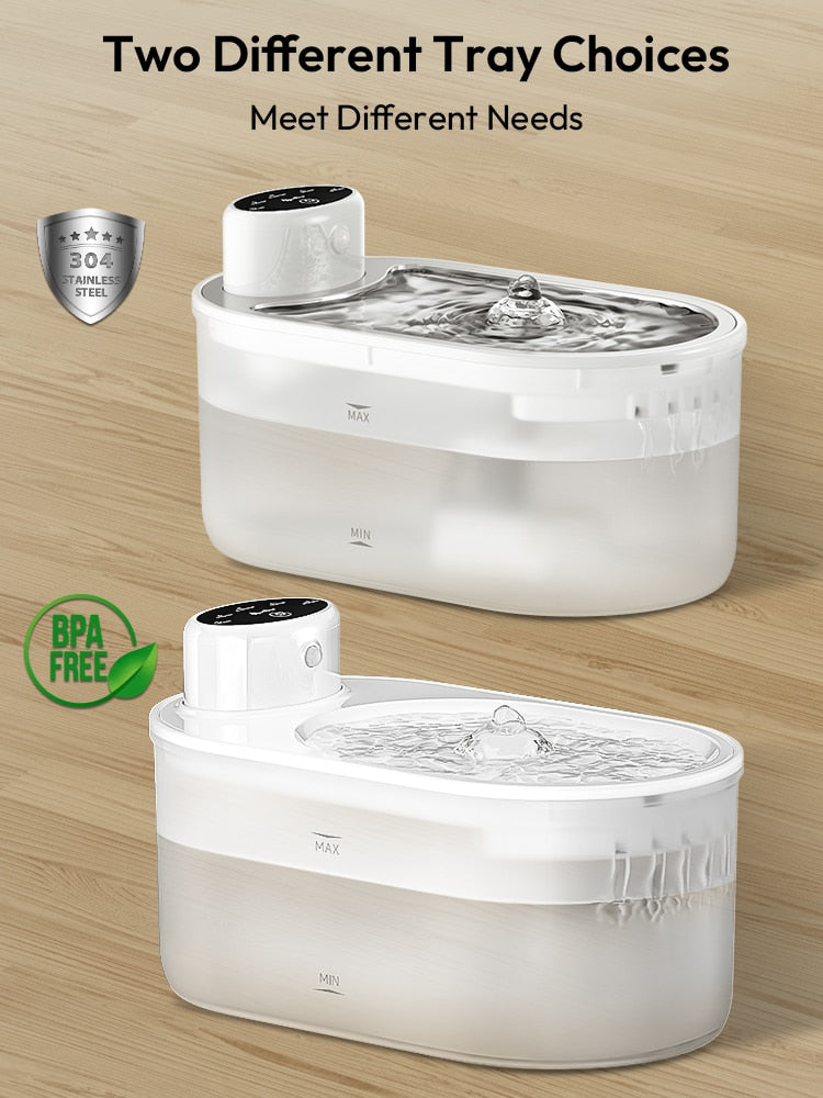 Cat Water Fountain Cordless