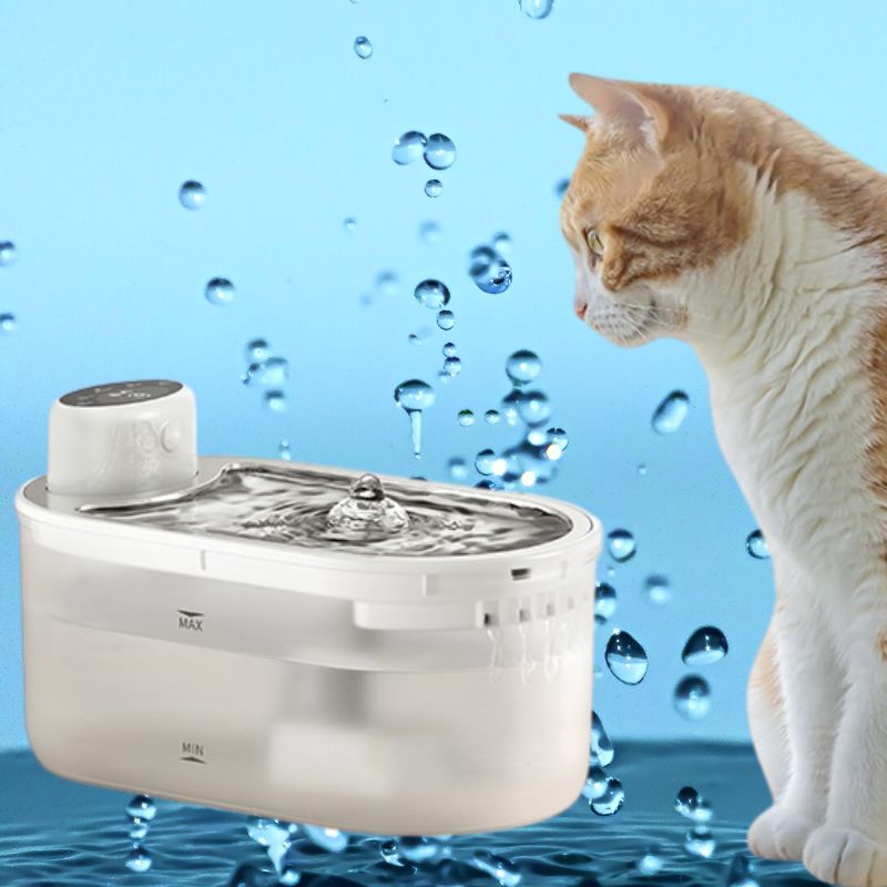 Cat Water Fountain Cordless