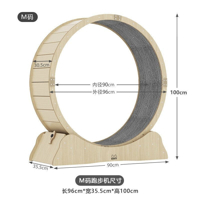 Cat Wheel Exerciser