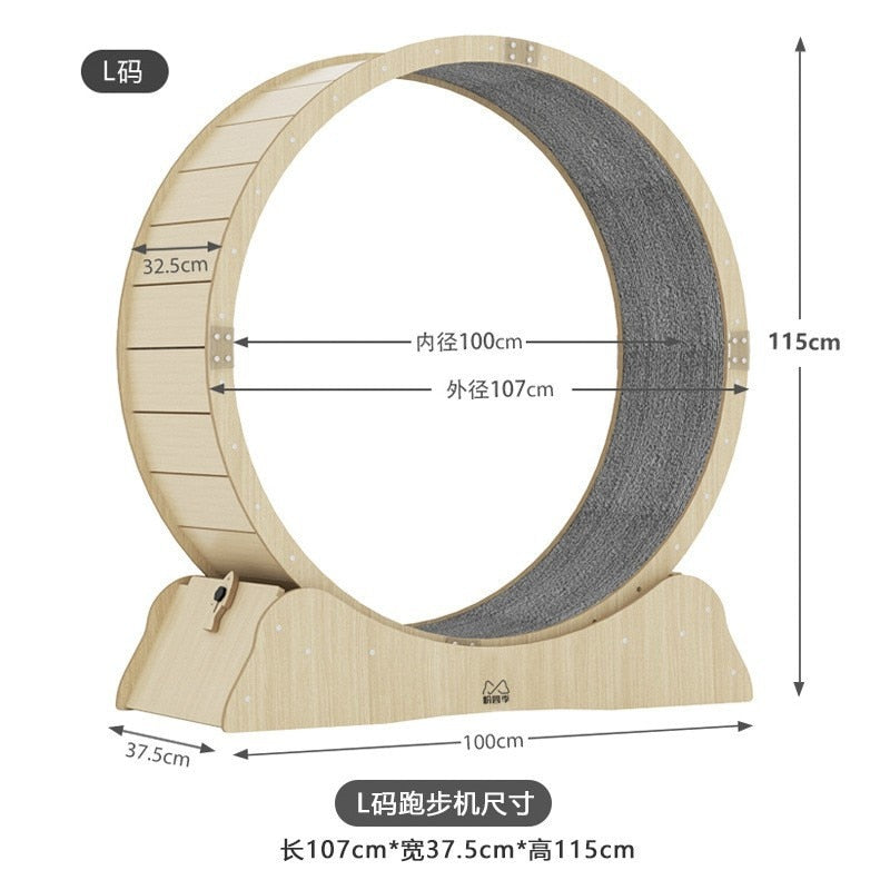 Cat Wheel Exerciser