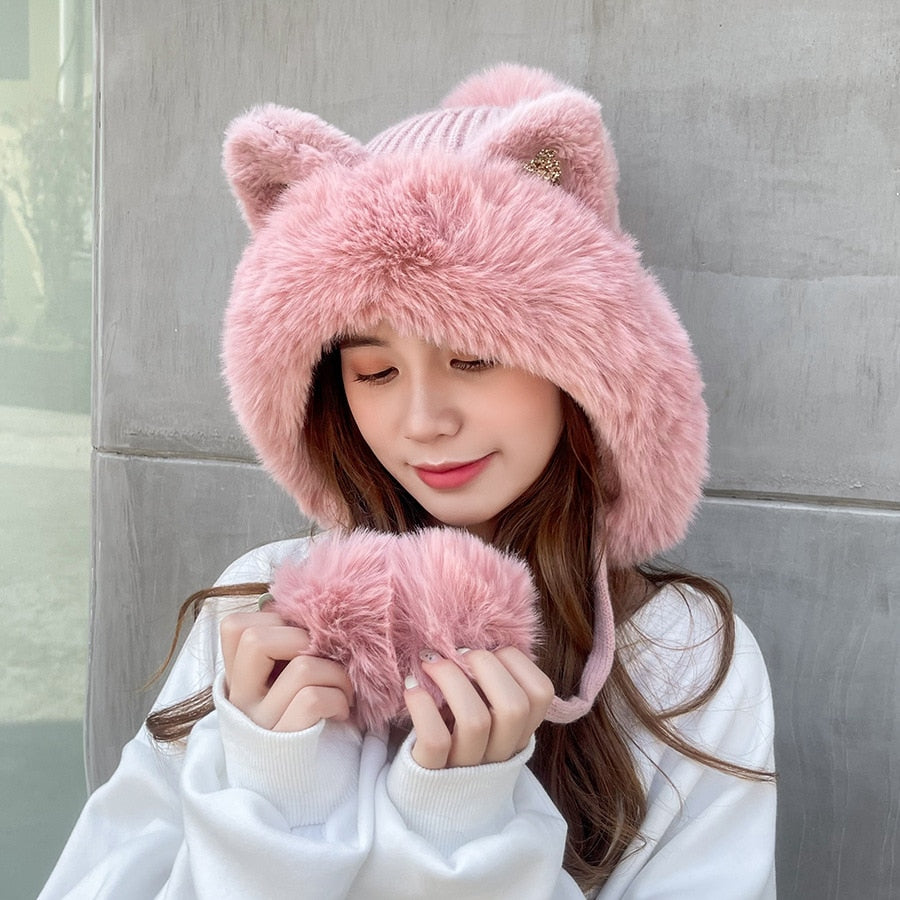 Cat Winter Hat