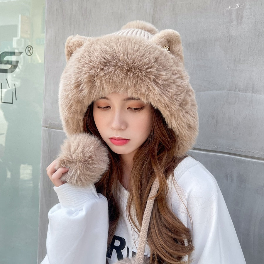 Cat Winter Hat