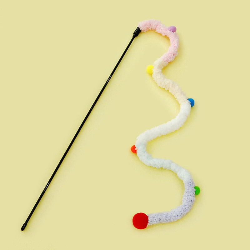 Caterpillar Rod Cat Toy