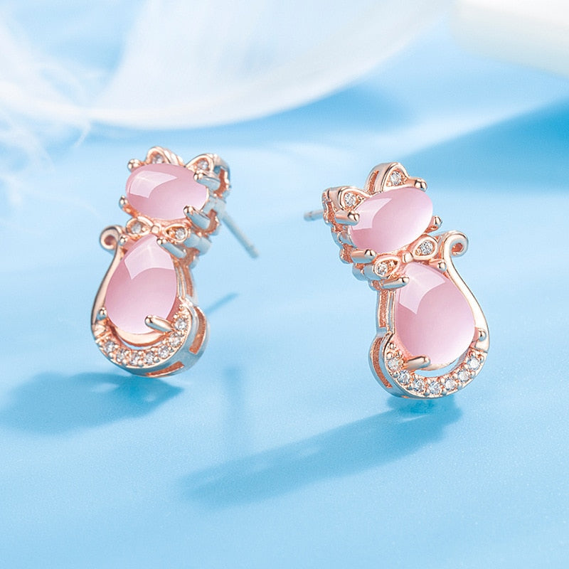 Cats Eye Earrings