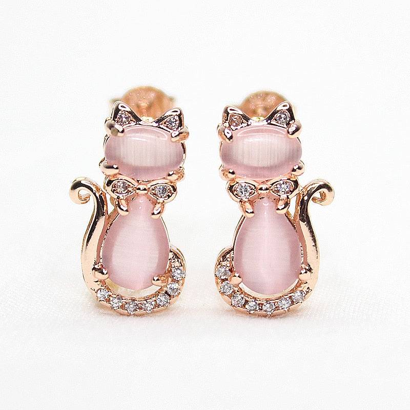 Cats Eye Earrings
