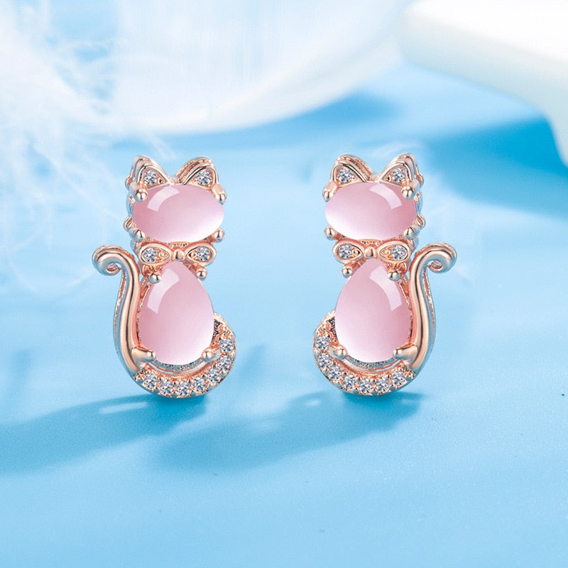 Cats Eye Earrings