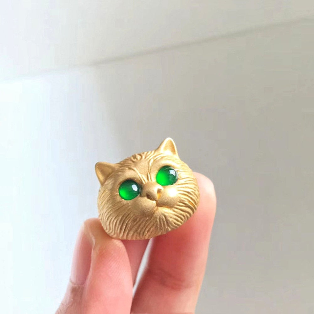 Cats Eye Gold Ring