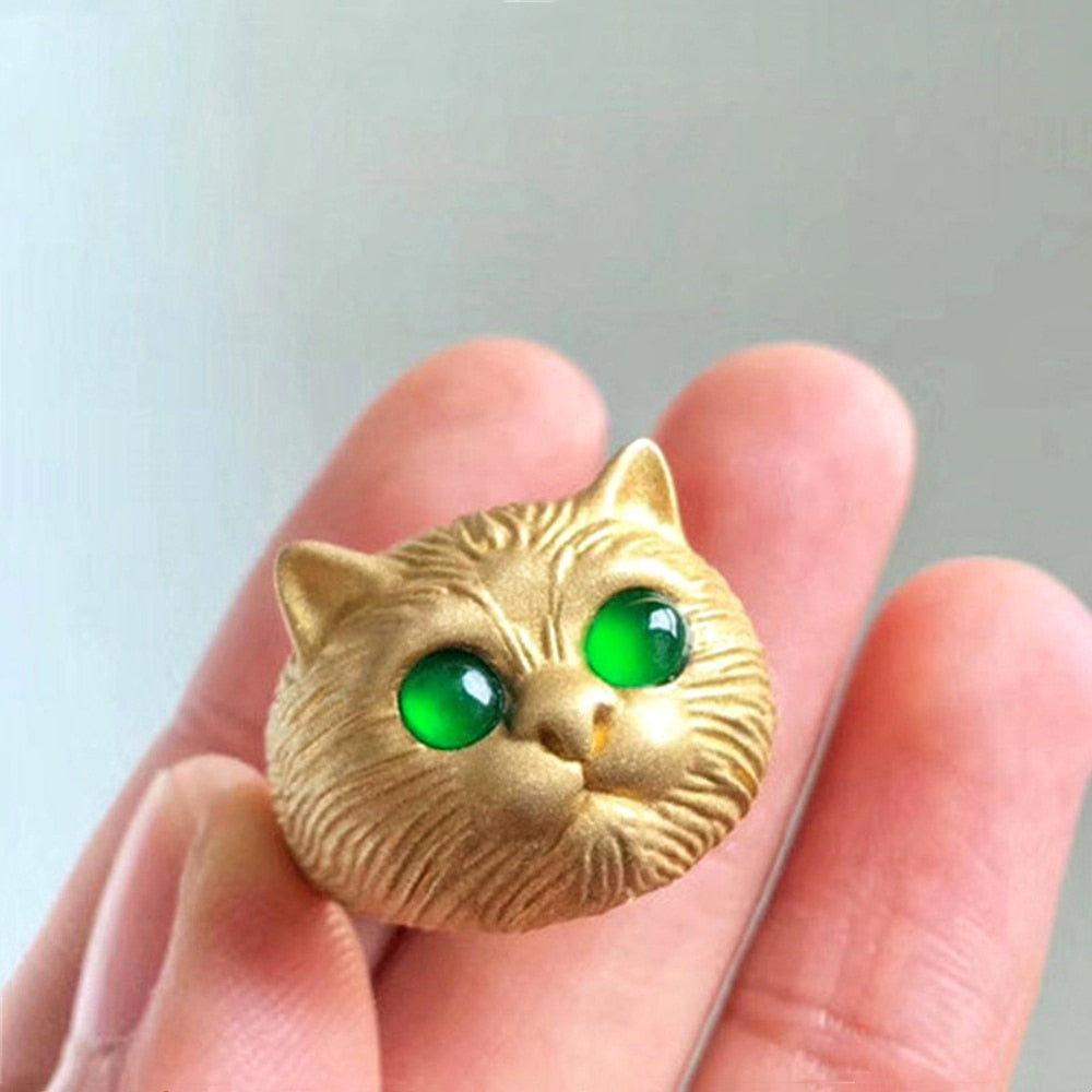 Cats Eye Gold Ring