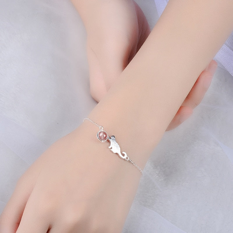 Cats Eye Stone Bracelet