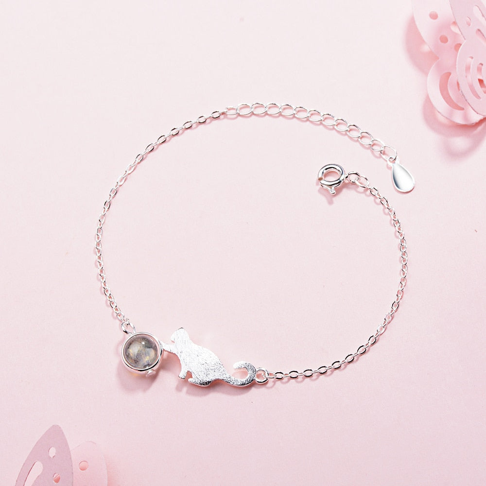Cats Eye Stone Bracelet