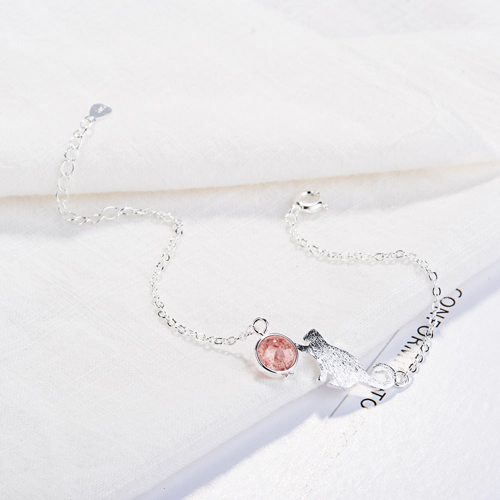 Cats Eye Stone Bracelet