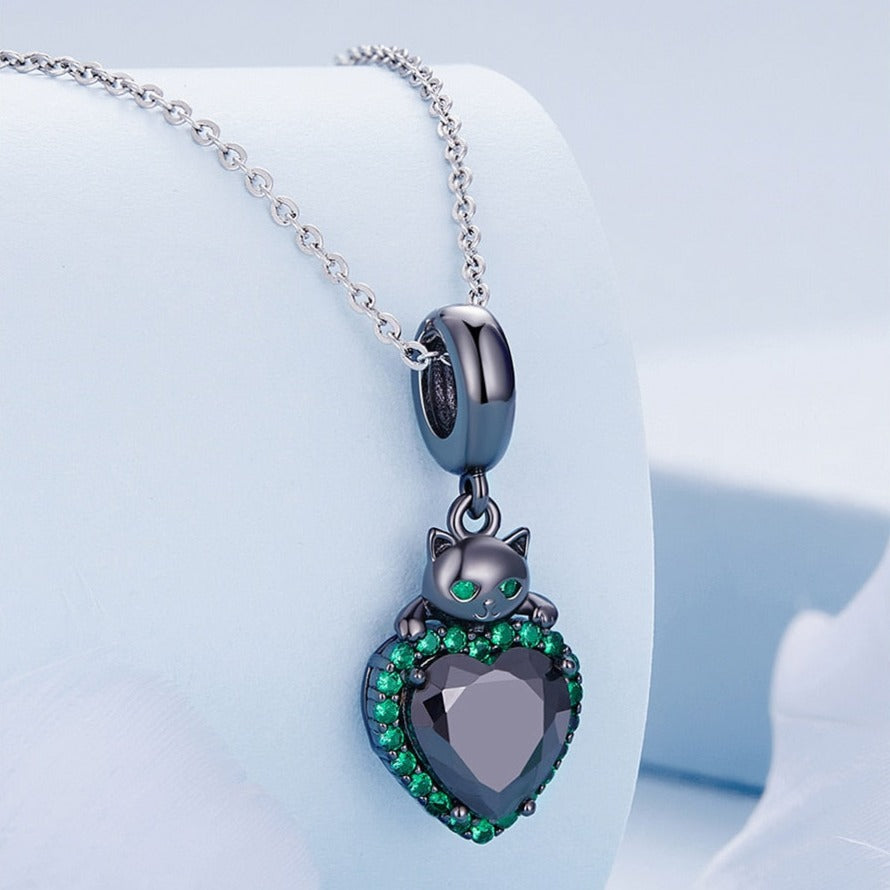 Cats & Hearts Dangle Charm