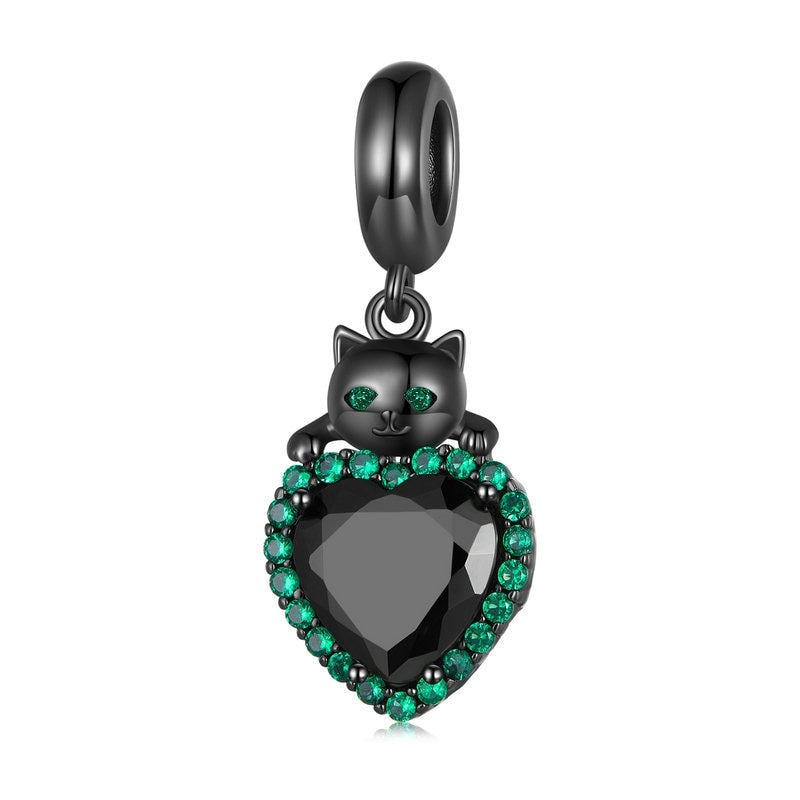 Cats & Hearts Dangle Charm