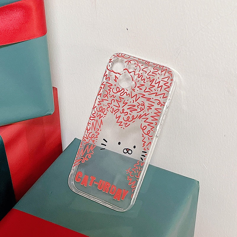 Caturday iPhone Cat Phone Case