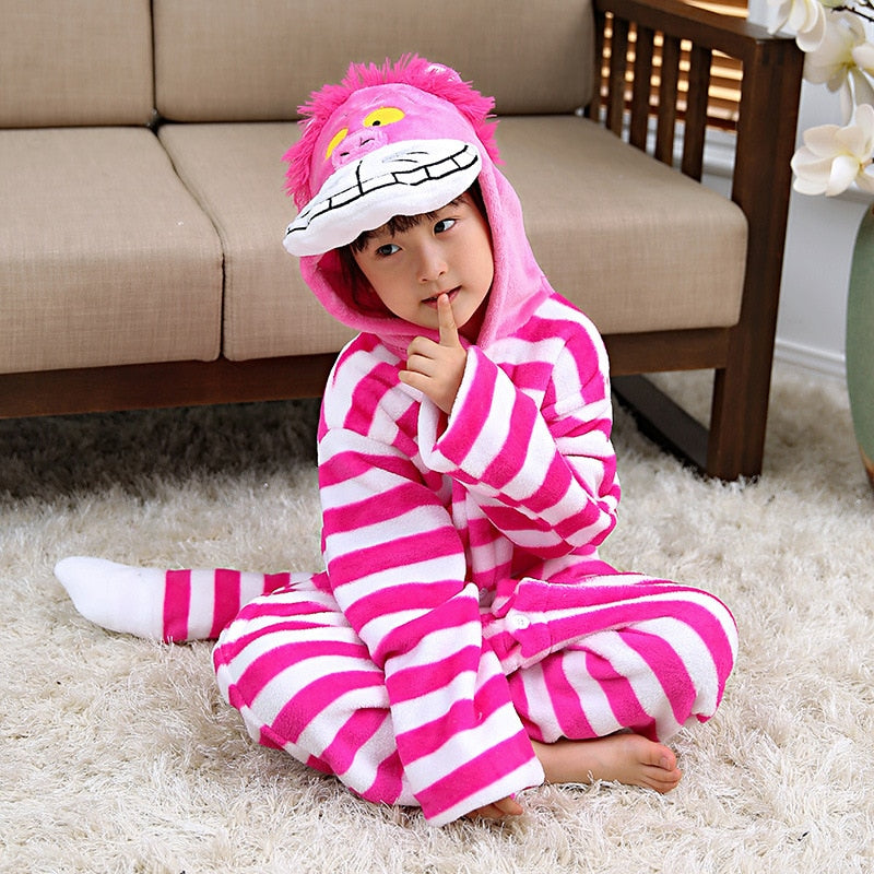 Cheshire Cat Kigurumi Kid Onesie