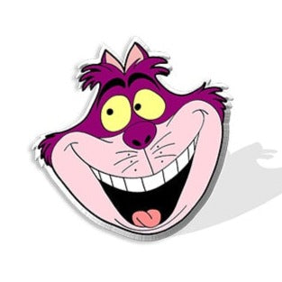 Cheshire cat pin