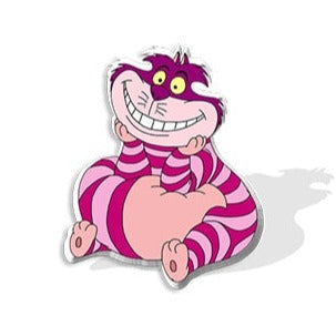 Cheshire cat pin