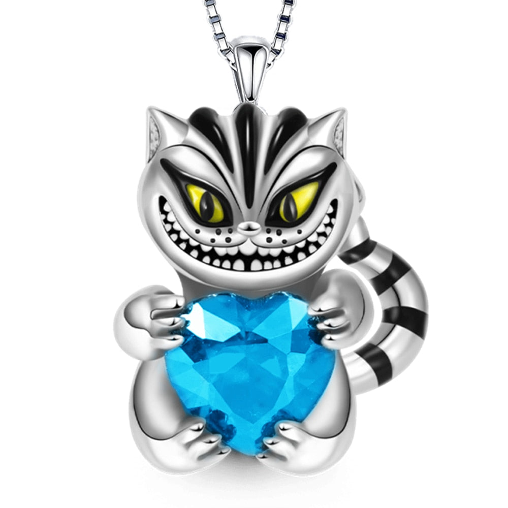 Cheshire Cat Smile Necklace