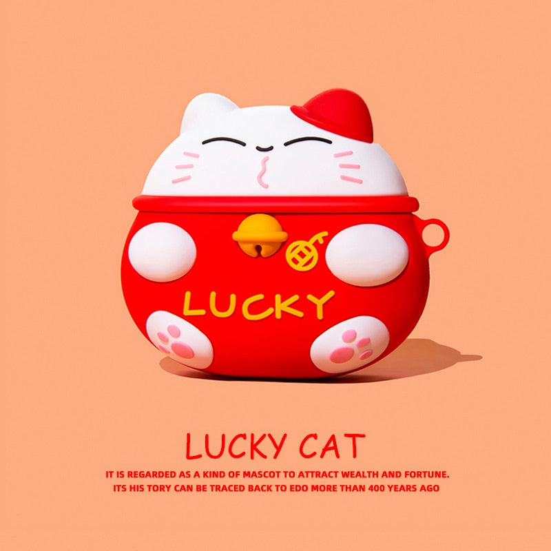 Chinese Cat Airpod Case