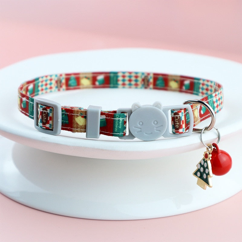 Christmas Cat Collars