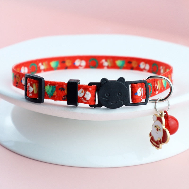 Christmas Cat Collars
