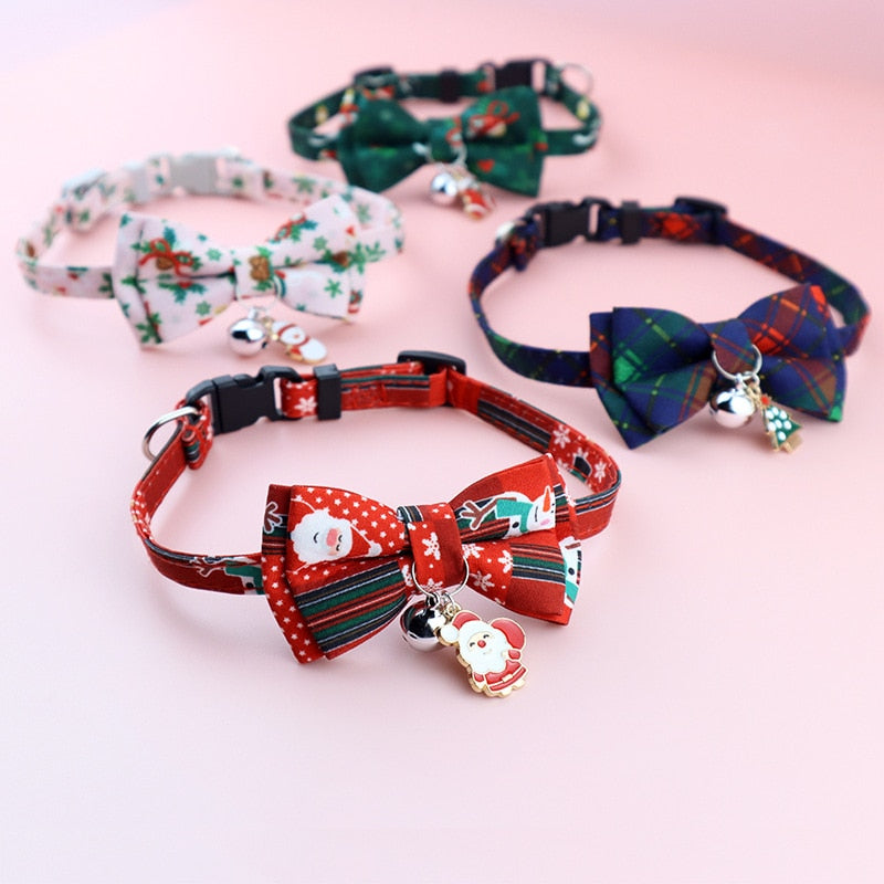 Christmas Cat Collars
