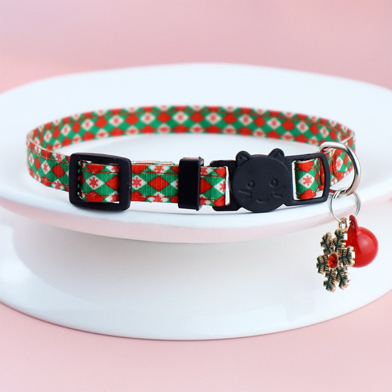 Christmas Cat Collars